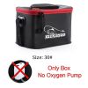 Color: Black, Size: 30 m - EVA Portable Fishing Bag Folding Thicken Live Fishing Box Tank Bucket Camping Fishing Tackle Fishbox Storage Bag