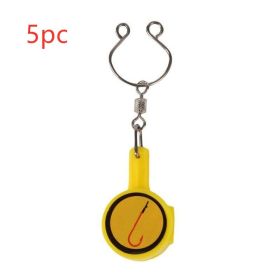 Color: Yellow 5pc - Fishing Knot Tying Tool