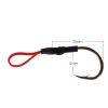 style: C - Large Black Bold Iron Plate Hook With Barbs