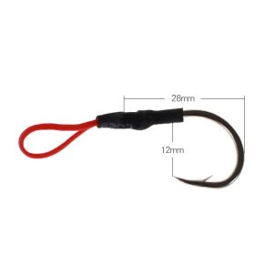 style: C - Large Black Bold Iron Plate Hook With Barbs