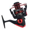 Color: Red, Style: 4000model - Dasino 12-axis wooden handle metal head reel