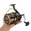 Color: Orange, Style: 3000 Series - 9000 type long-distance caster fishing reel spinning wheel