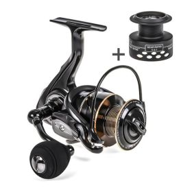 Color: Black, Model: 3000series - Fishing reel