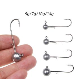 Color: 14g - Long hook, lead head hook, special hook for fake bait