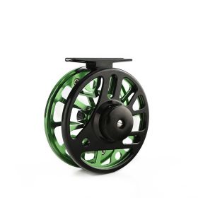 Color: Green, Model: A3 - Fly fishing wheel CNN cutting fly wheel