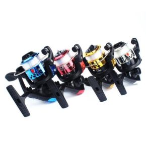 Style: With string, Color: Red - Fishing Reel G-Ratio 5.2:1