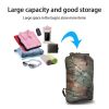 23l Outdoor Camping Backpack For Men Women Waterproof Folding Backpack For Hiking Boating Fishing Traveling ACU camouflage 23L
