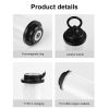 Outdoor Portable Led Camping Lantern Usb Type-c Rechargeable Multi-function Flashlight Emergency Light Black N Pole