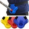 Universal Fishing Belt Belly Protector Oxford Cloth Sea Fishing Rotating Waist Rod  Holder Adjustable Fishing Equipment Yellow