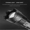Rechargeable LED Flashlight 5 Modes Portable Waterproof Strong Light XHP70 LED Torch For Outdoor Camping Fishing 2800B-P70 short