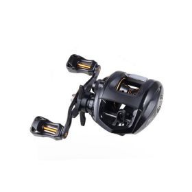 12+1BB Baitcasting Reel 6.3:1 Fish Reel Fishline Wheel Magnetic Brake Anti-explosion Fishing Wheel Matte black_Right hand
