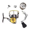 Mini Small Ice Fishing Spining Reel All Metal Mini 3+1BB Zinc Alloy Spinning Reels  red_full metal spinning reel