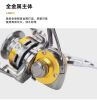 Mini Small Ice Fishing Spining Reel All Metal Mini 3+1BB Zinc Alloy Spinning Reels  red_full metal spinning reel