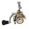 Mini Small Ice Fishing Spining Reel All Metal Mini 3+1BB Zinc Alloy Spinning Reels  red_full metal spinning reel