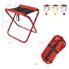 Folding Fishing Chair Lightweight Foldable Stool Outdoor Portable Outdoor Furniture red