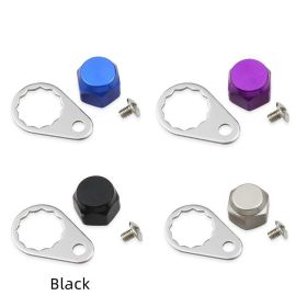 Refitted Parts Fishing Reel Anti-loosening Gasket (Option: Black-M7 left hand)