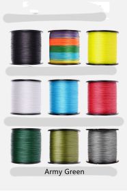 Hook Drop Spinning Wheel Fishing Line (Option: Army Green-6.0)